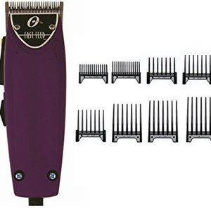 Fast Feed Limited Edition Purple Hair Adjustable Pro Clipper + 8pc Combs